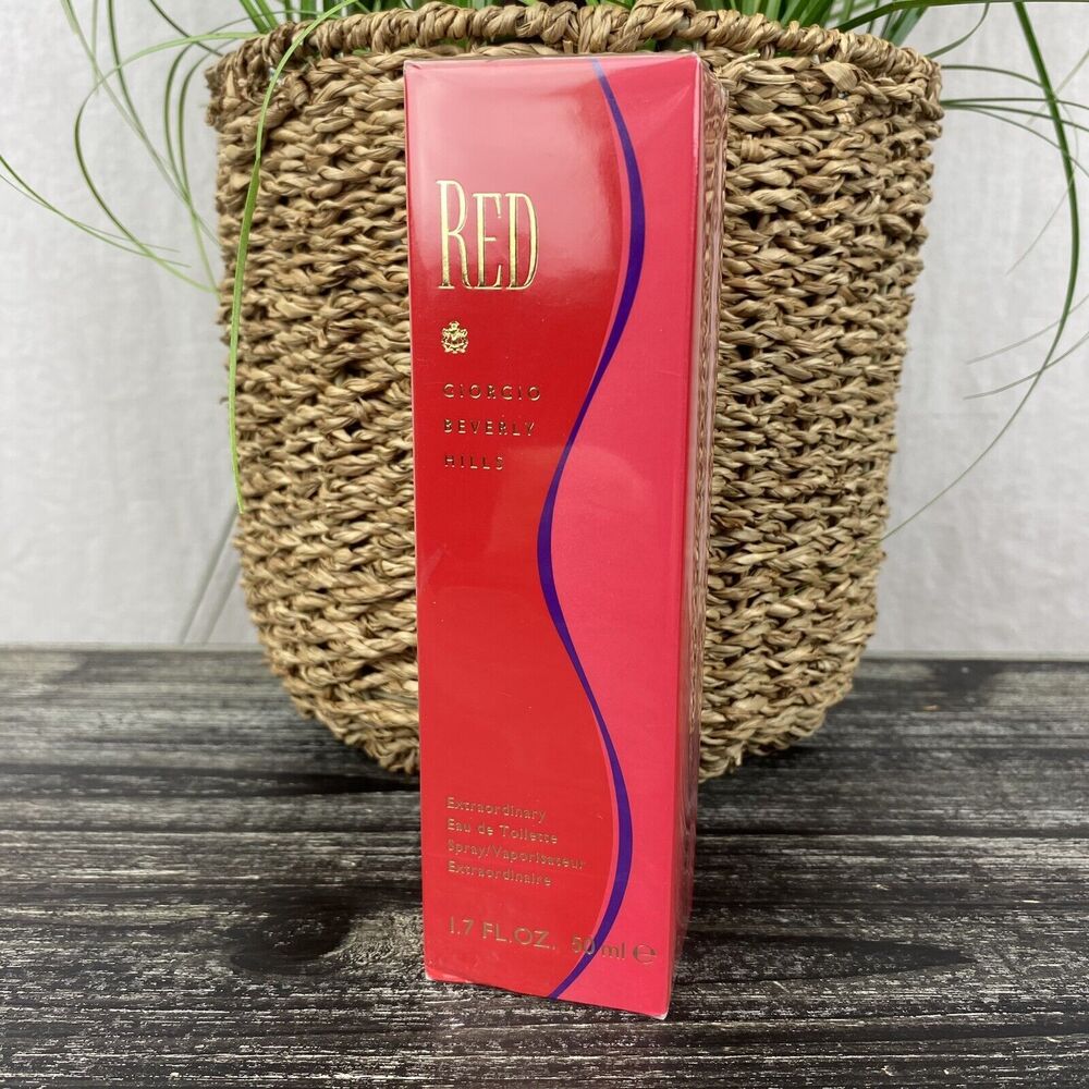 Giorgio Beverly Hills Red 1.7oz  Women's Eau de Toilette Perfume Fragrance NEW